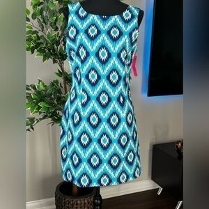 Macbeth Collection by Margaret Josephs Blue Dress